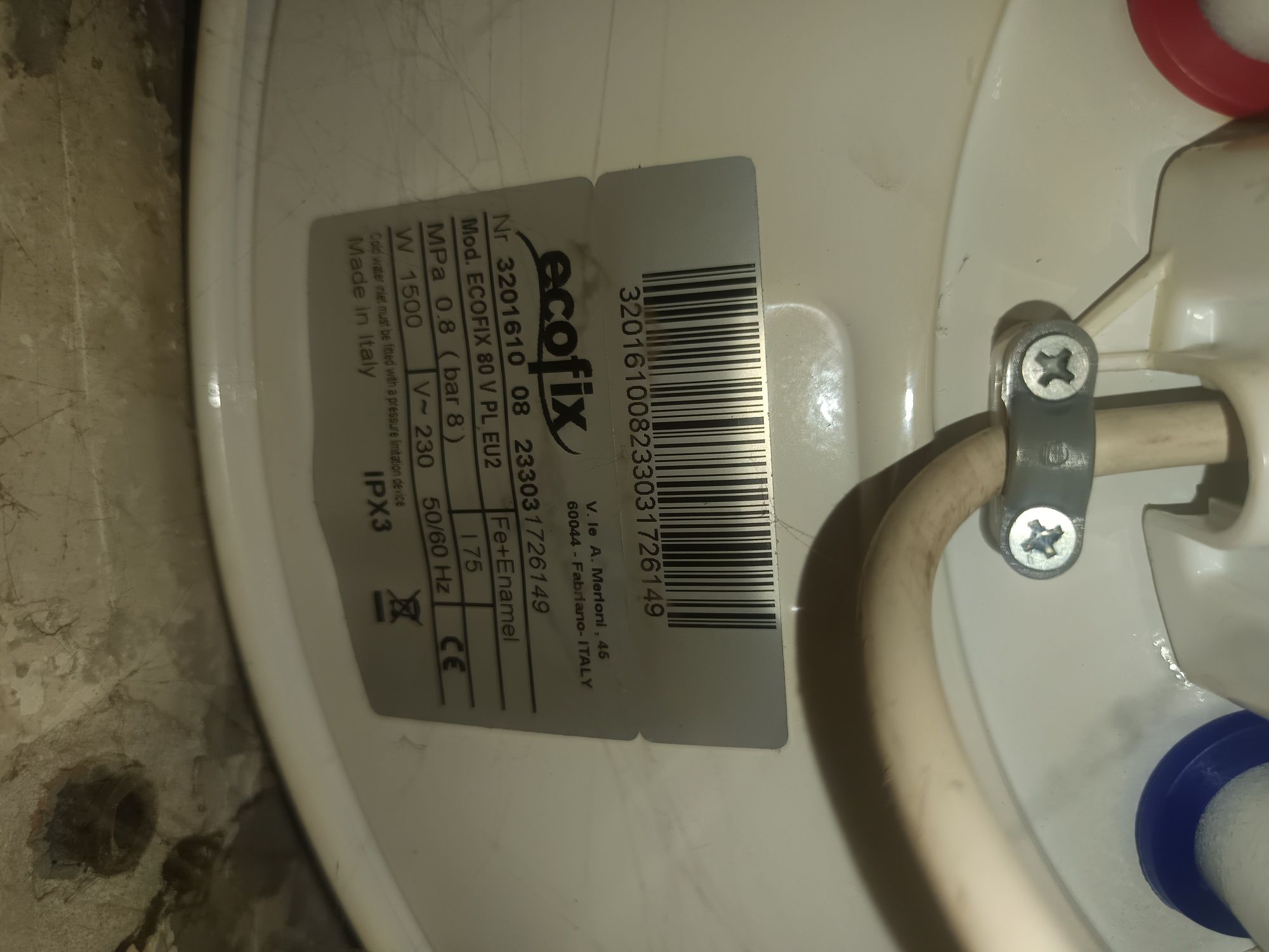 Sprzedam bojler 75 Litrów, 8 barów, 1500 wat