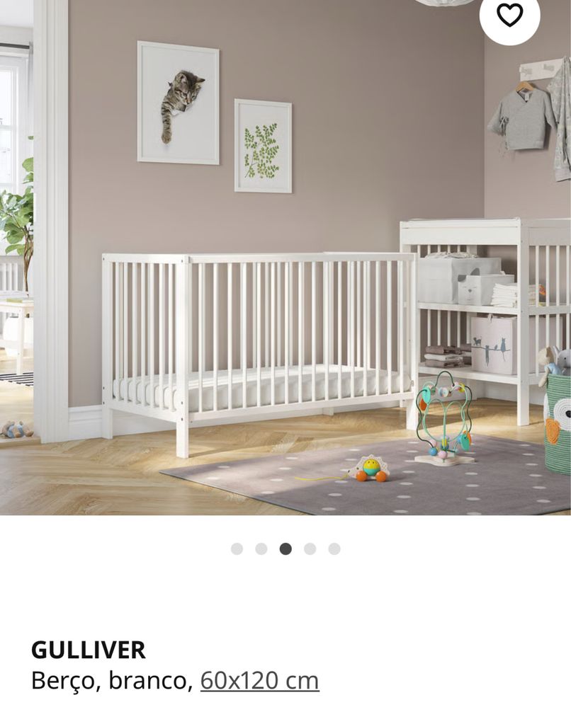 Berço Ikea modelo Gulliver