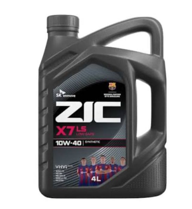 Мастило ZIC X7, масло нового зразка