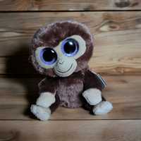 Brązowa małpa małpka pluszak maskotka Ty Beanie