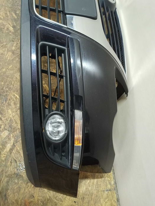 VW Volkswagen Passat B6 zderzak czarny LC9X przód przedni kompletny