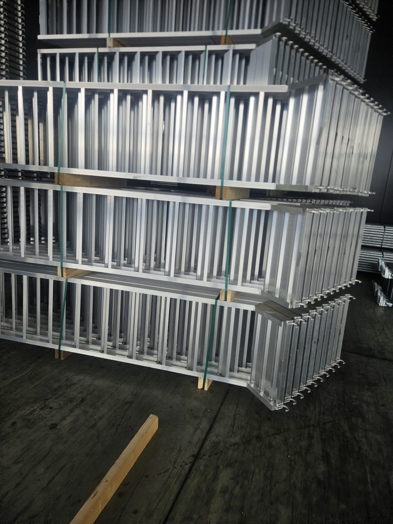 Rusztowanie modułowe  klinowe 100m2 15 długość x 6,4 wysokość robocza