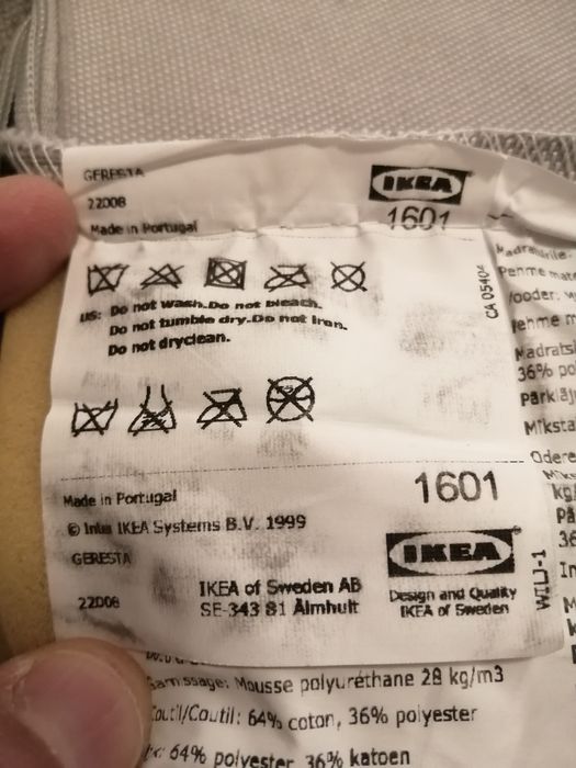 Colchão de espuma Ikea Geresta (80x200cm)