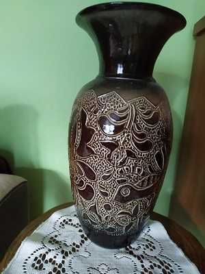 Duży wazon flakon ceramiczny