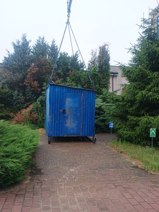 Kontener blaszak na budowe wynajem