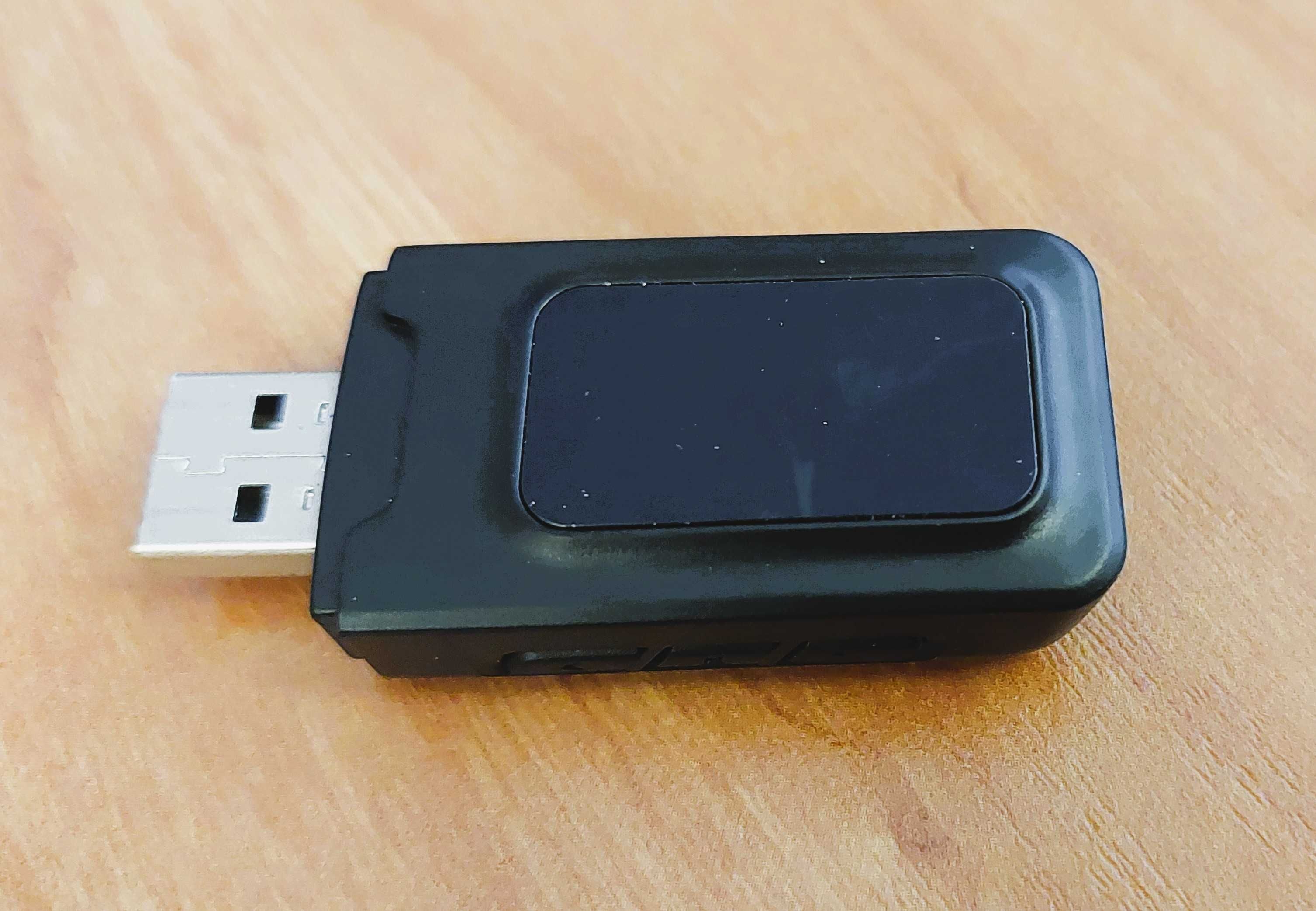 Audio adapter Bluetooth (nadajnik/odbiornik) 2 w1, SBC/AAC/aptX, nowy