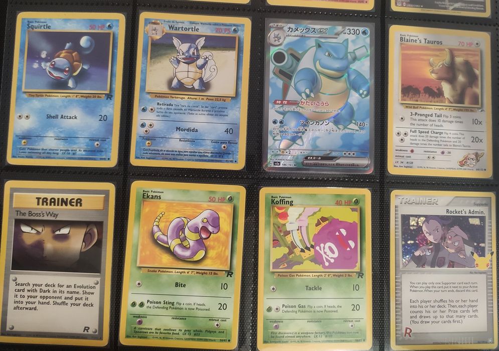 Cartas Pokémon Vários Sets