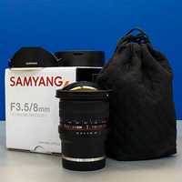 Samyang 8mm f/3.5 UMC Fish-Eye CS II (Sony E) - 3 ANOS DE GARANTIA
