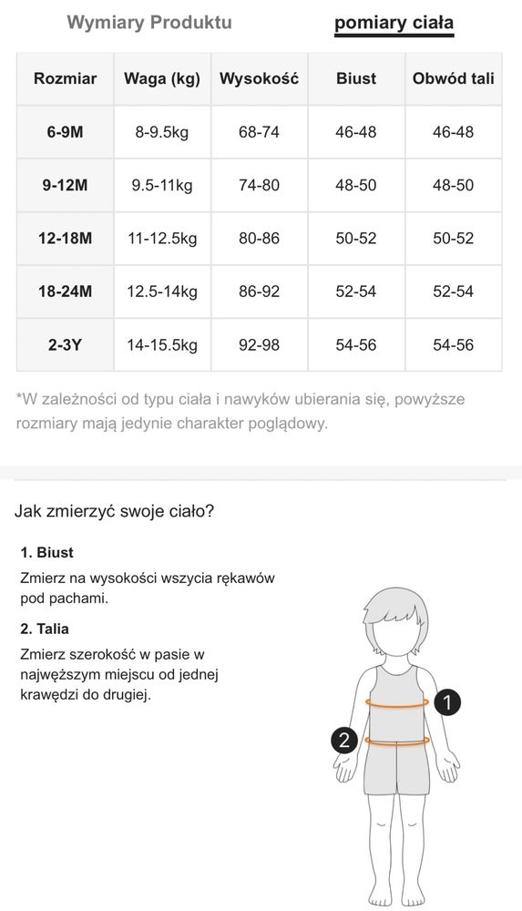 Bluzka dziecięca rozmiar 92 na 18-24 m.