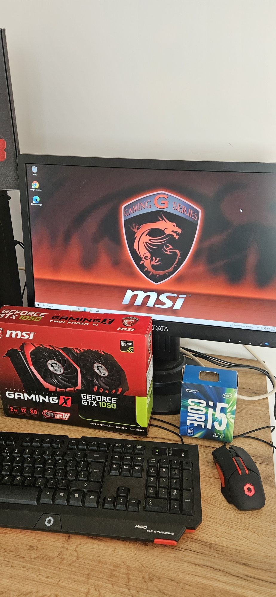 Zestaw komputerowy komputer stacjonarny i5 ssd gtx
