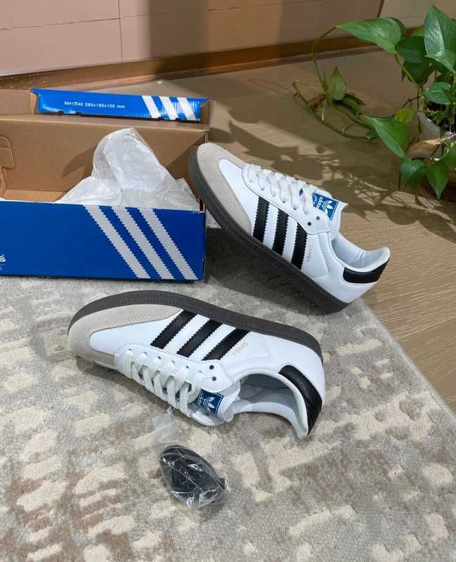 Adidas_SambaOG_white Moda_Buty_Mokasyny Mokasyny R.36