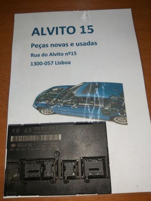 Modulo Centralina Fecho Central Volkswagen Golf Touran  Ref: 1K0 959 433 C