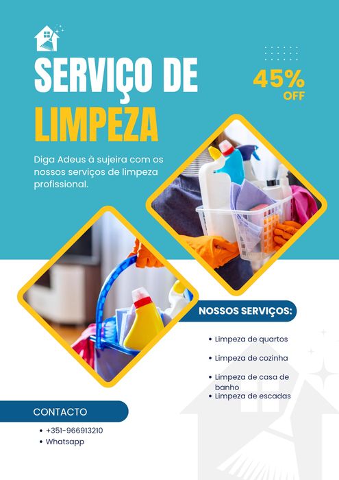 Serviços de limpeza