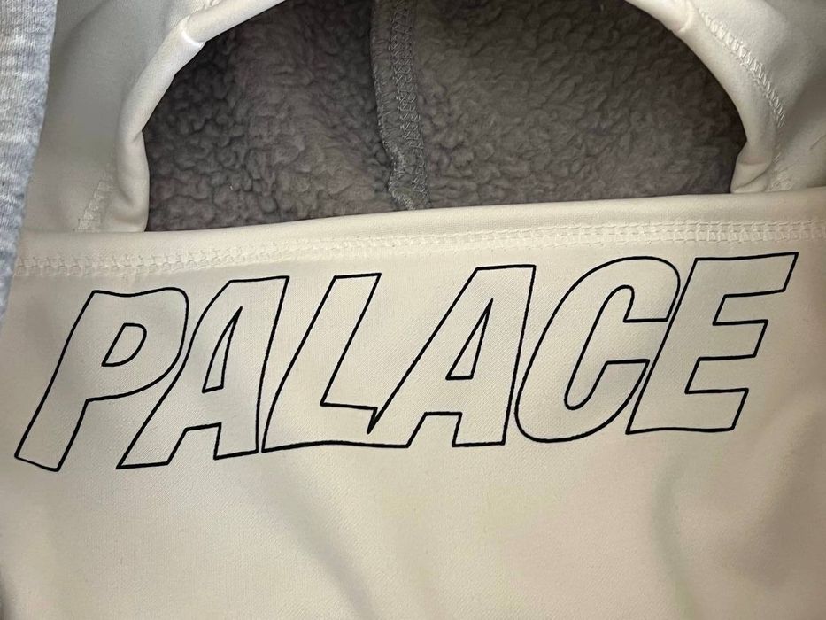 Худі Palace Balaclava Shearing Thermal Hoodie Grey