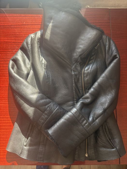 Жіноча дублянка натуральна