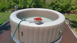 Mata gumowa pod BASEN/ JACUZZI amortyzacja, antypoślizgowość
