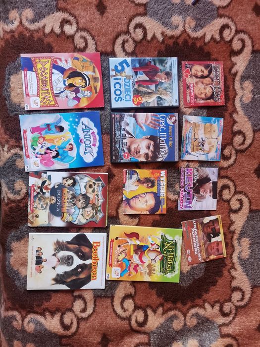 Filmy dvd różne.