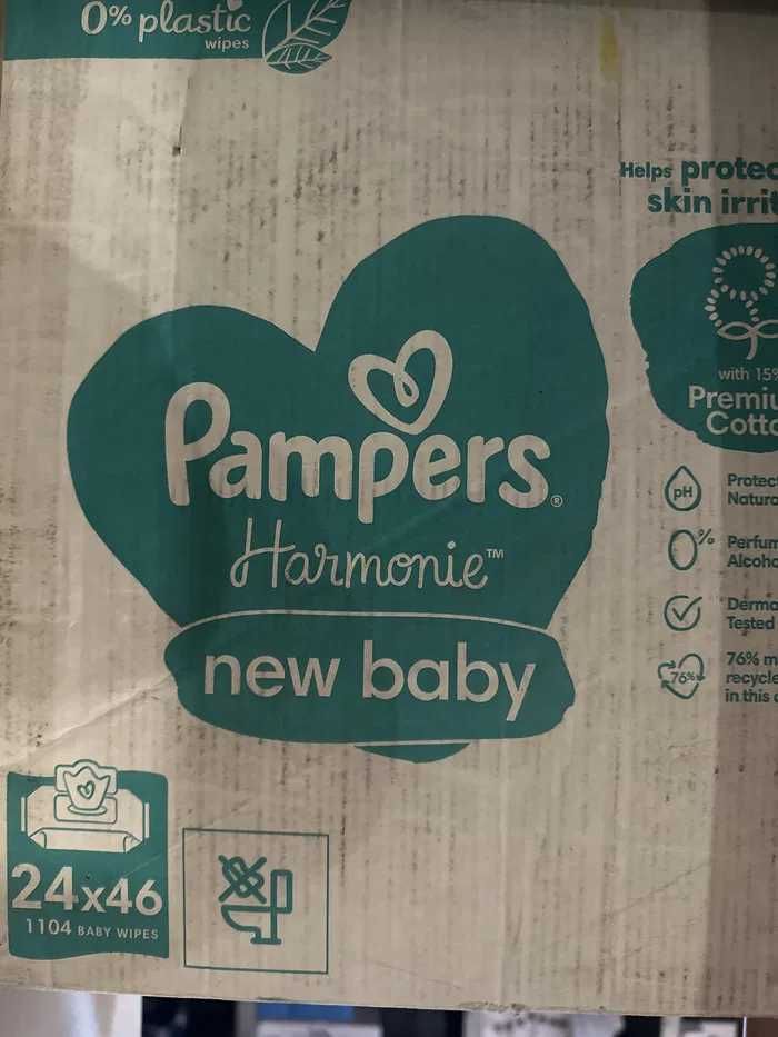 Chusteczki nawilżane Pampers New Baby 24 x 46 szt.