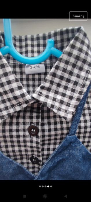 Sukieneczka niemowlę 3-6 ms