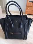 Celine luggage torebka duża czarna klasyk