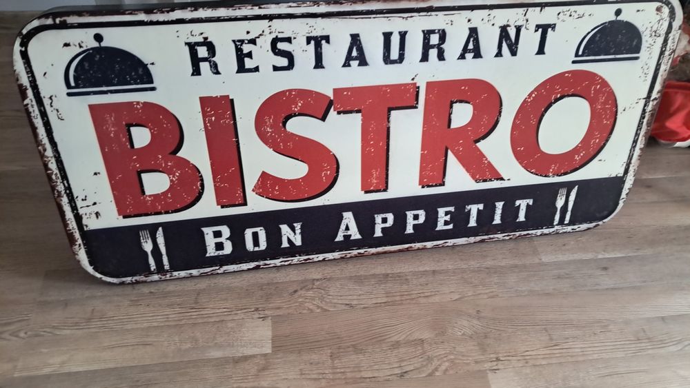 Szyld  Bistro blacha