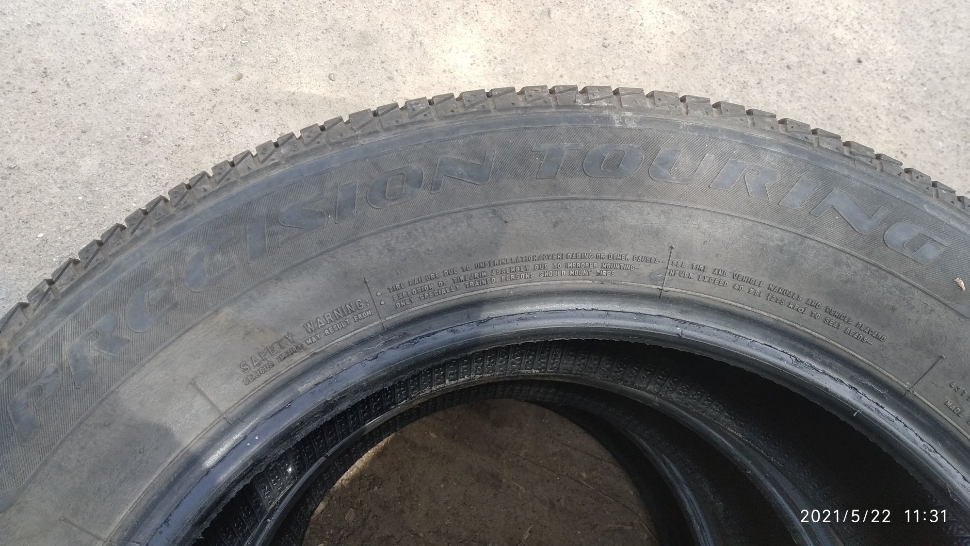 Firestone precision touring 225/60r17