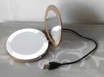 powerbank z lusterkiem LED