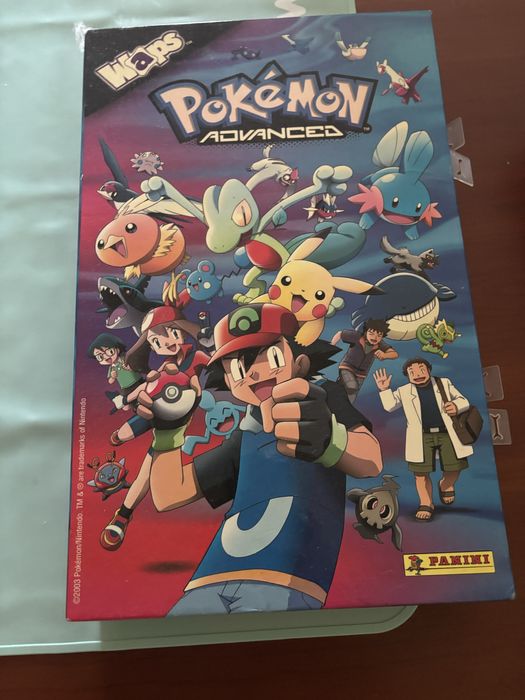 Caixa de tazoz pokemon
