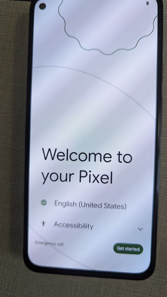 Google pixel 5a 5g