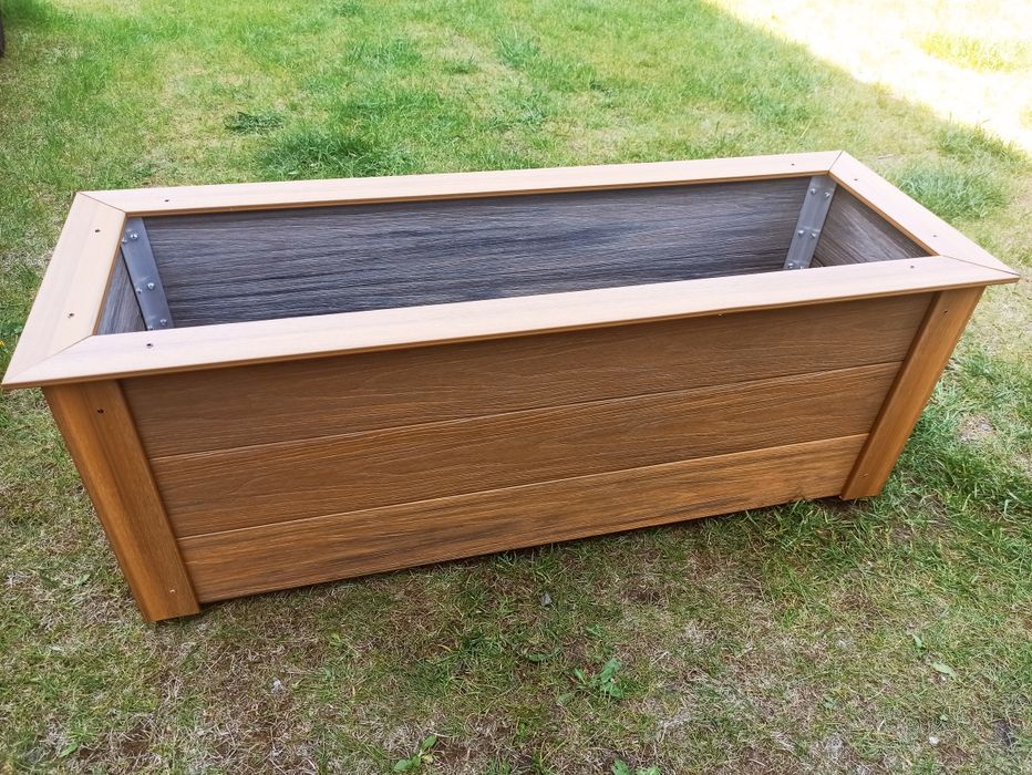 Donica ogrodowa / tarasowa z deski kompozytowej duża