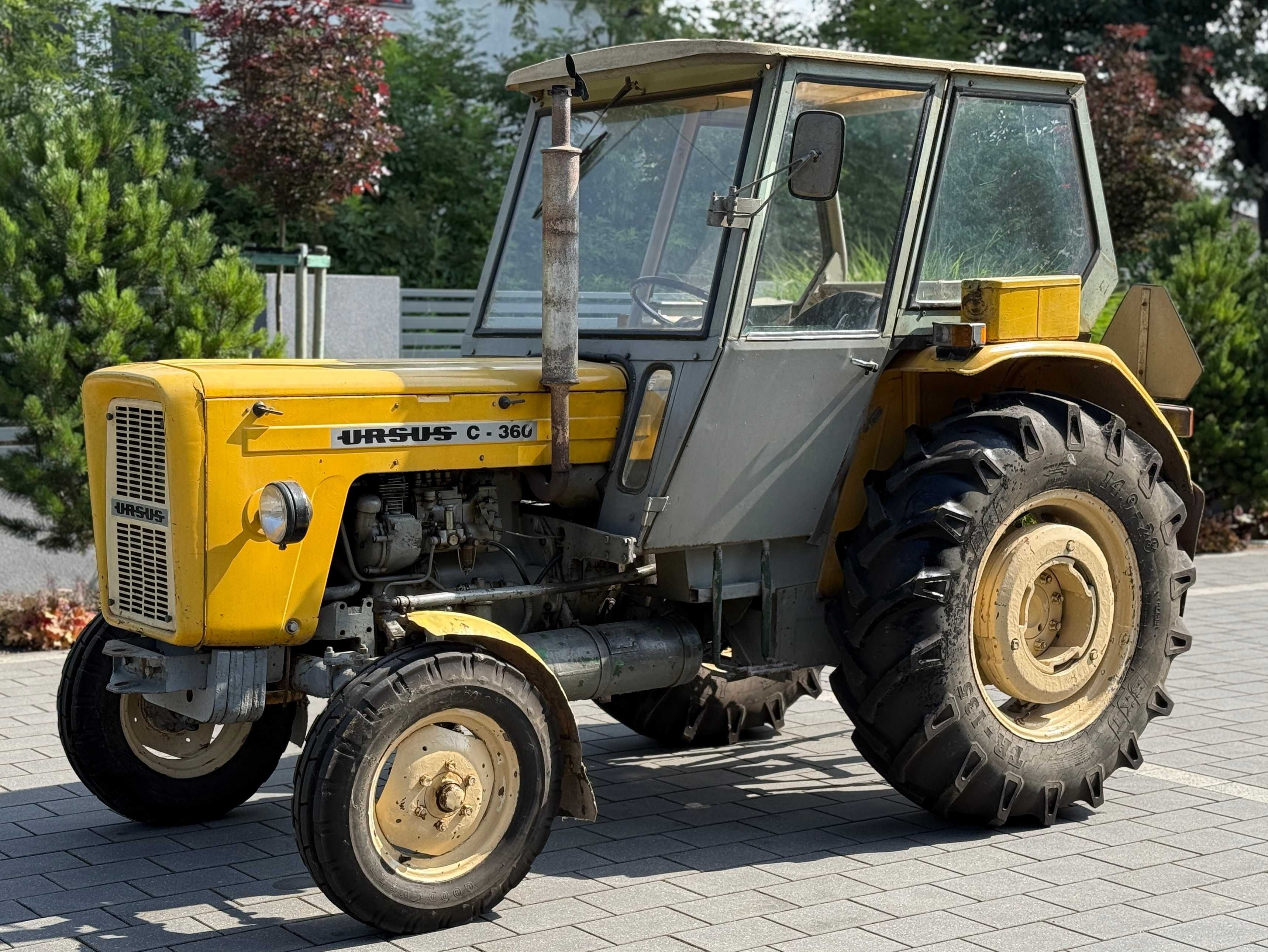 Ursus C-360 – gotowy do pracy!