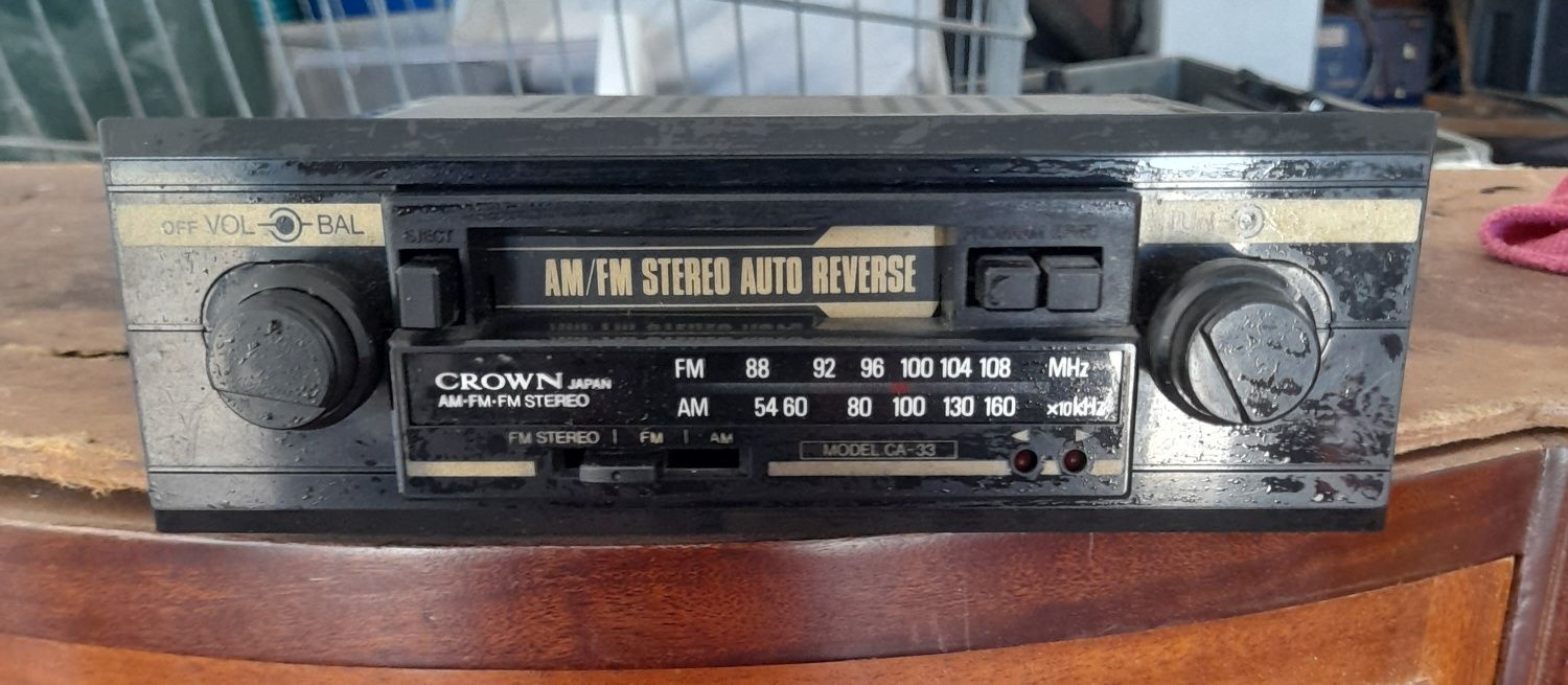 Auto rádio antigo