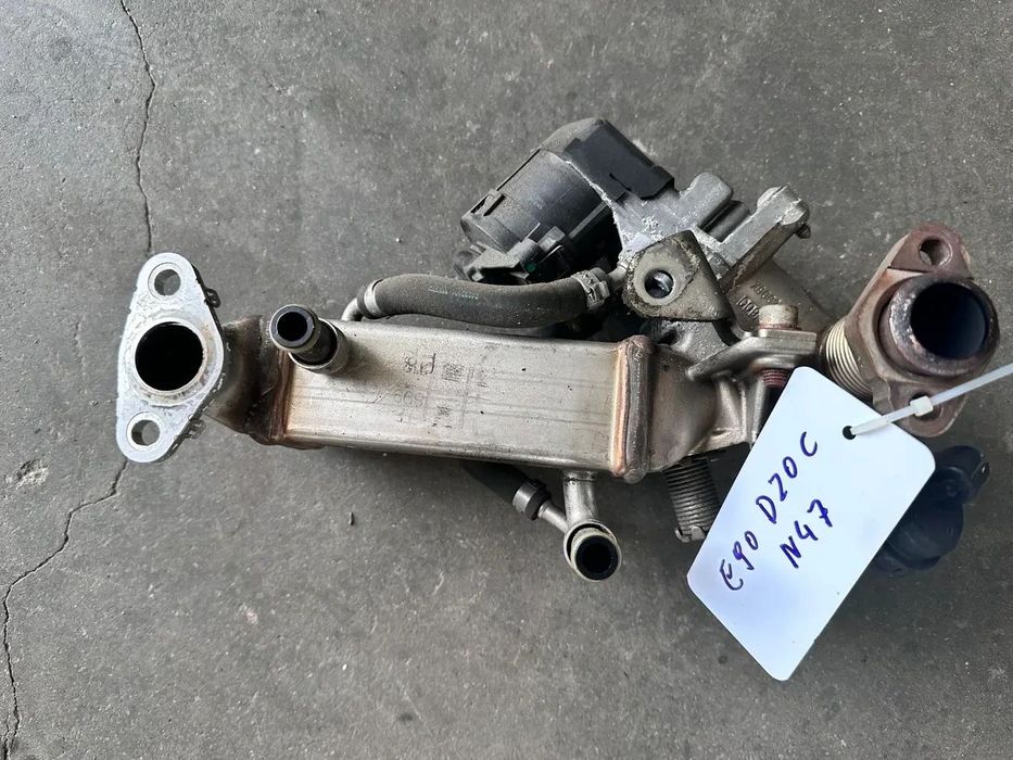 Zawór EGR chłodniczka EGR BMW E90 SILNIK N47 D20C