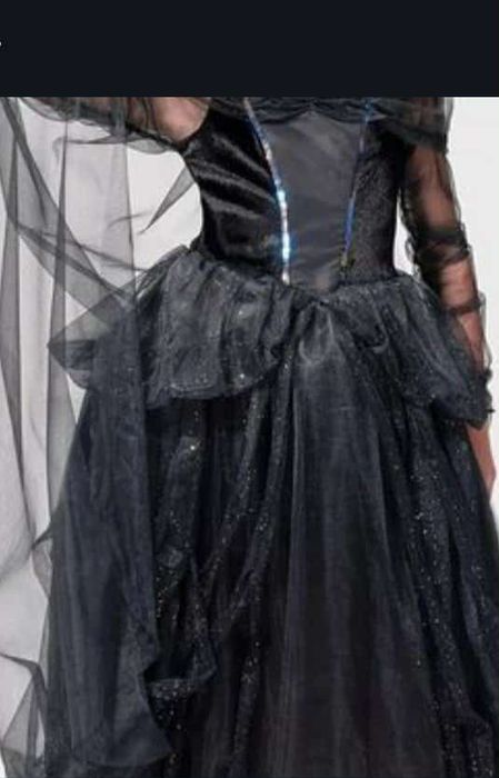 Kostium strój przebranie Sukienka z peleryna Rozmiar 104-116