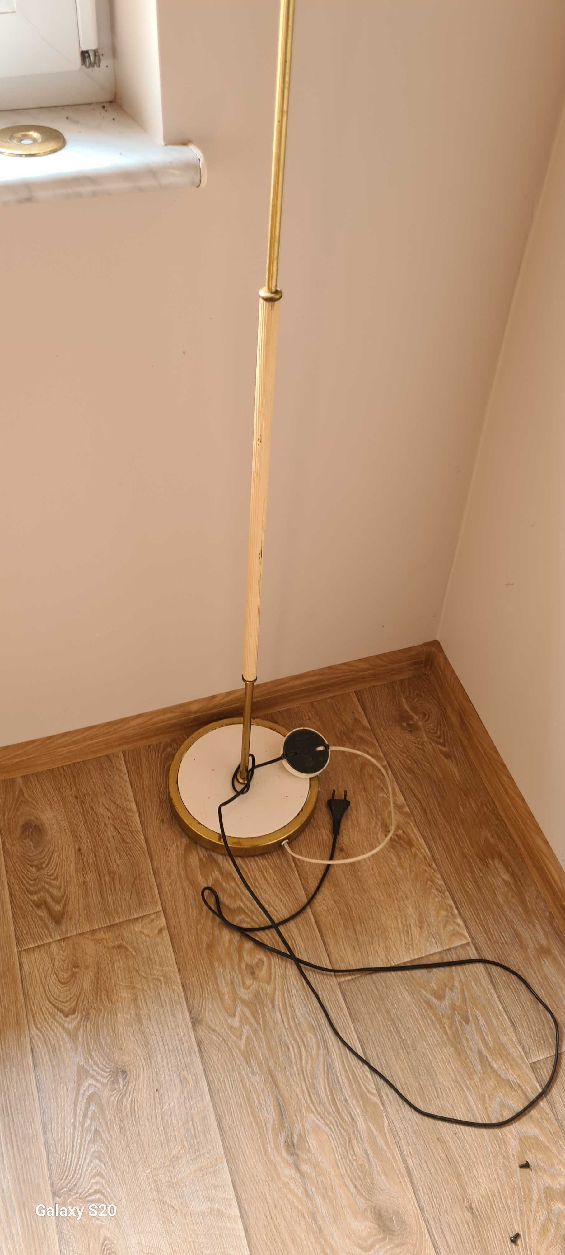Lampa stojąca bez abażuru