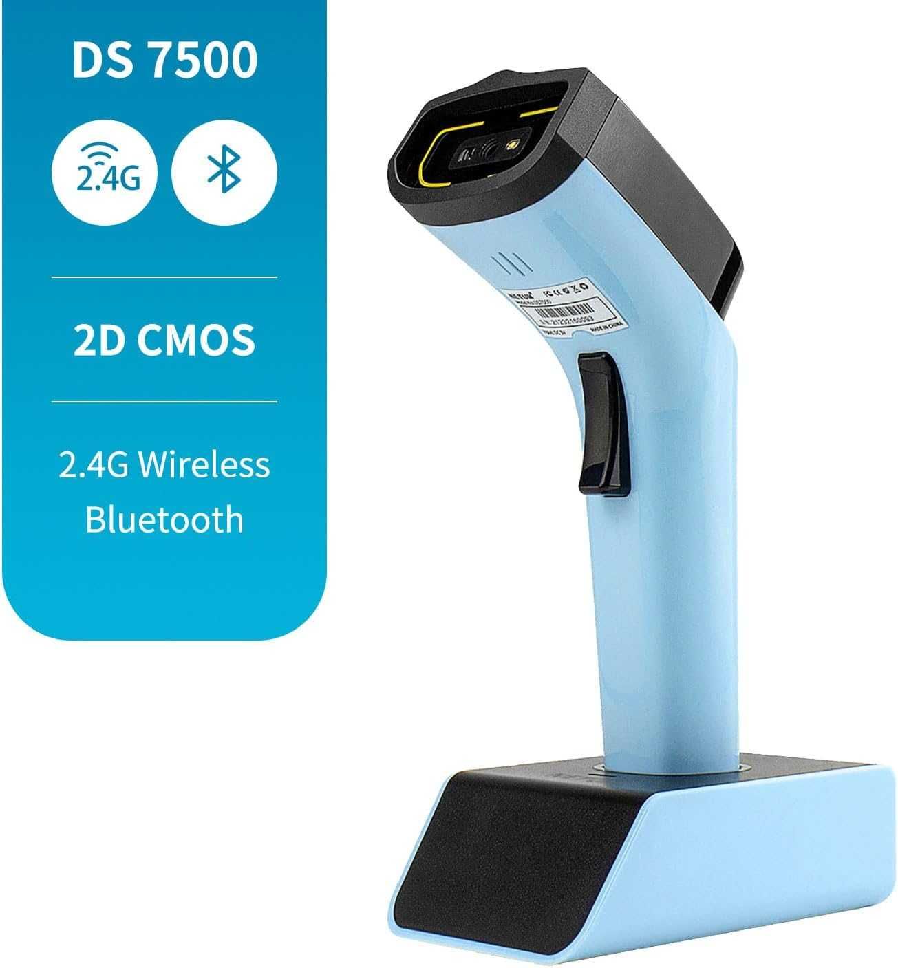 NETUM DS7500 Bezprzewodowy Skaner Kodów 2D z Bluetooth i Podstawką