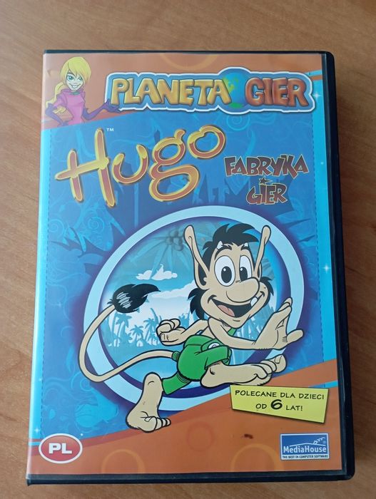 Gra komputerowa Hugo dla dzieci używana