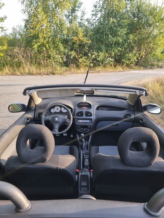 Peugeot 206cc 2.0 benzyna w super kasie