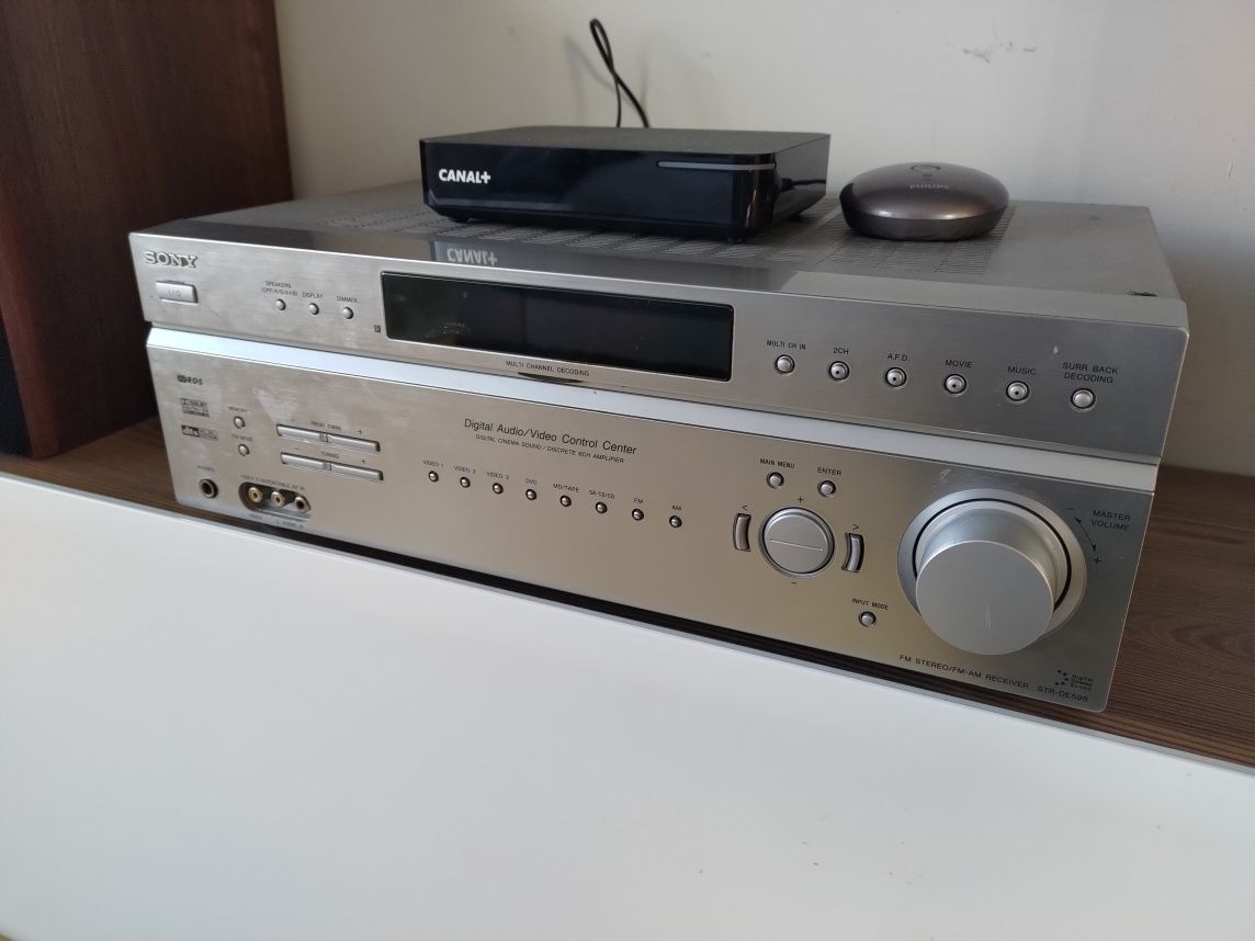 Amplituner Sony + 2x Kolumna Głośnik Monitor Audio