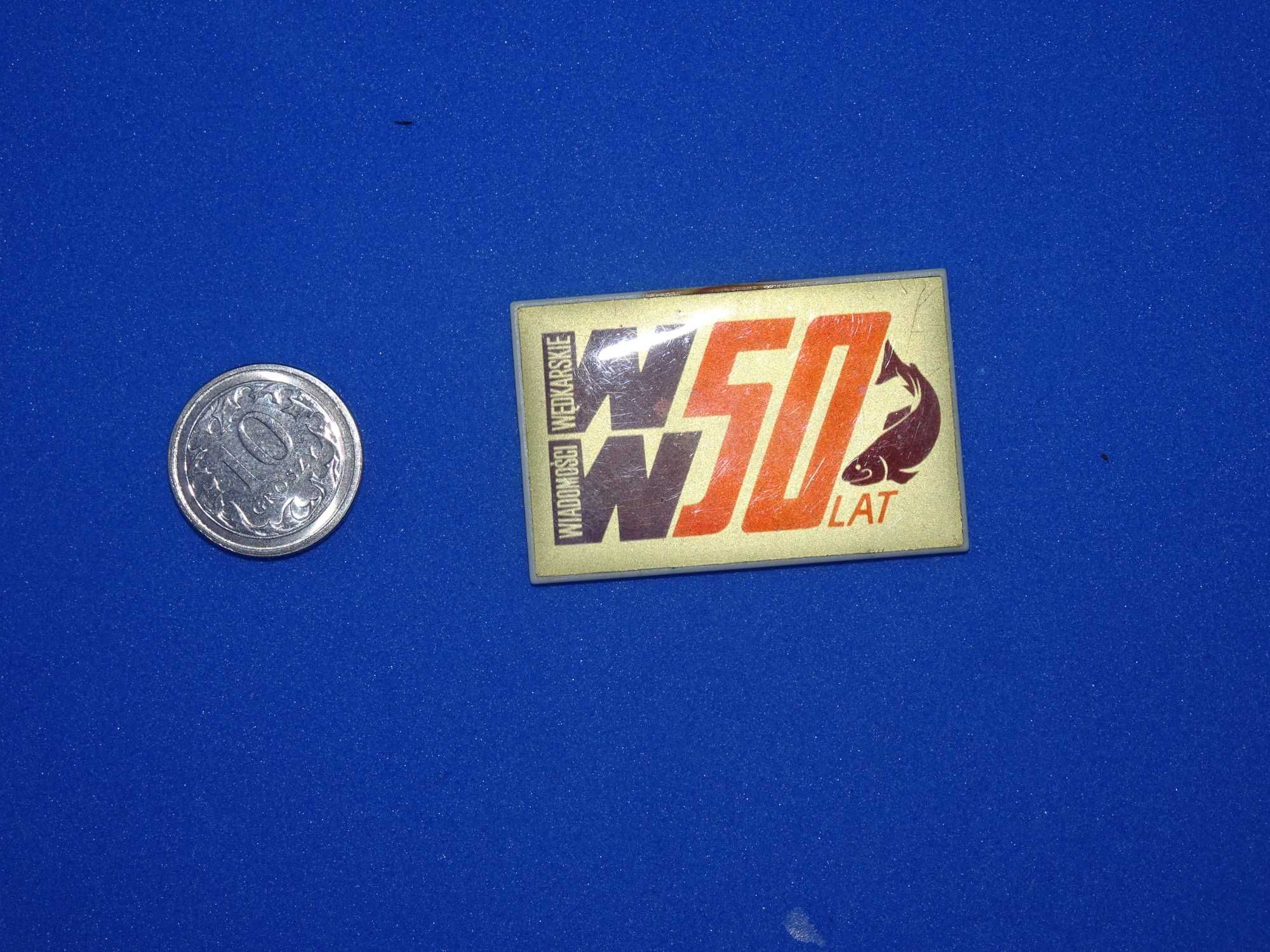 Odznaka PZW Wiadomości Wędkarskie 50 lat (42)