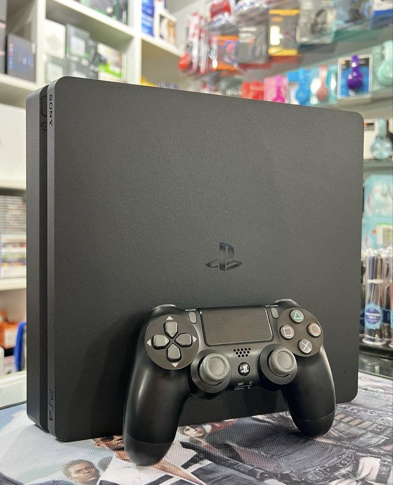 PlayStation 4 Slim PS4 Novo + Comando + Jogo Fifa 19