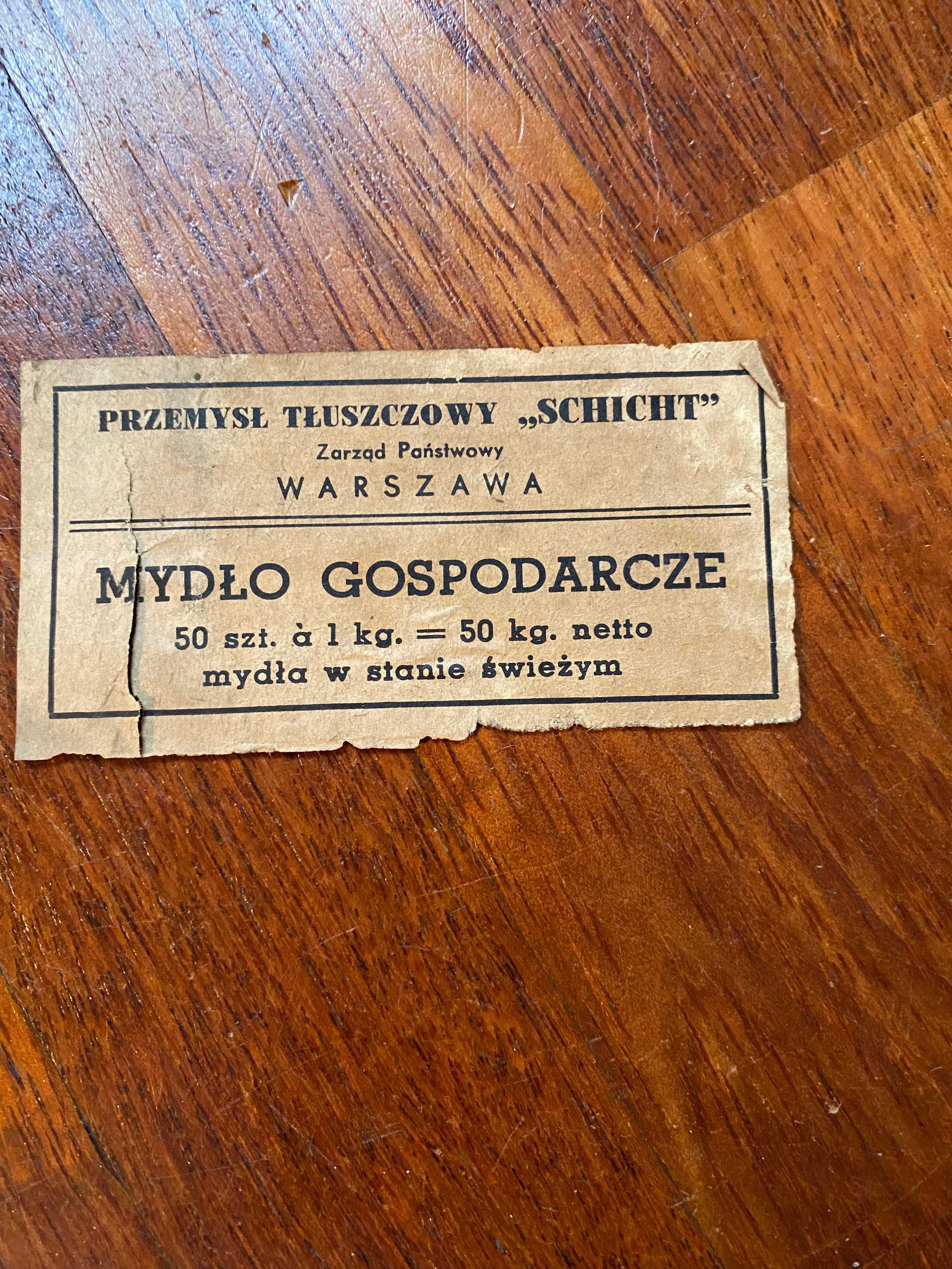 Mydło gospodarcze - reklama, etykieta, druk