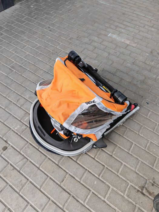 przyczepka rowerowa giant peapod duo- na 2 dzieci