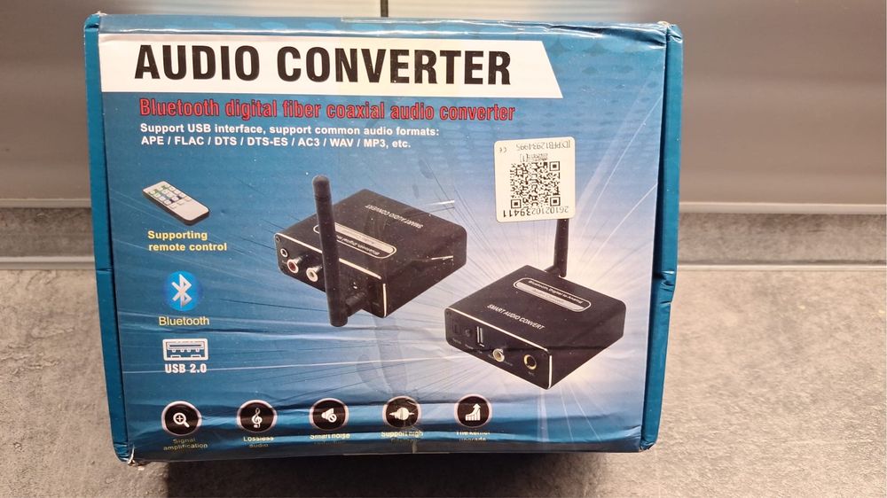 Konwerter analogowo cyfrowy Bluetooth 5.0 YQ31