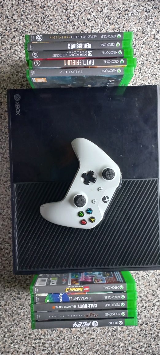 Xbox one/1 comando/10 jogos