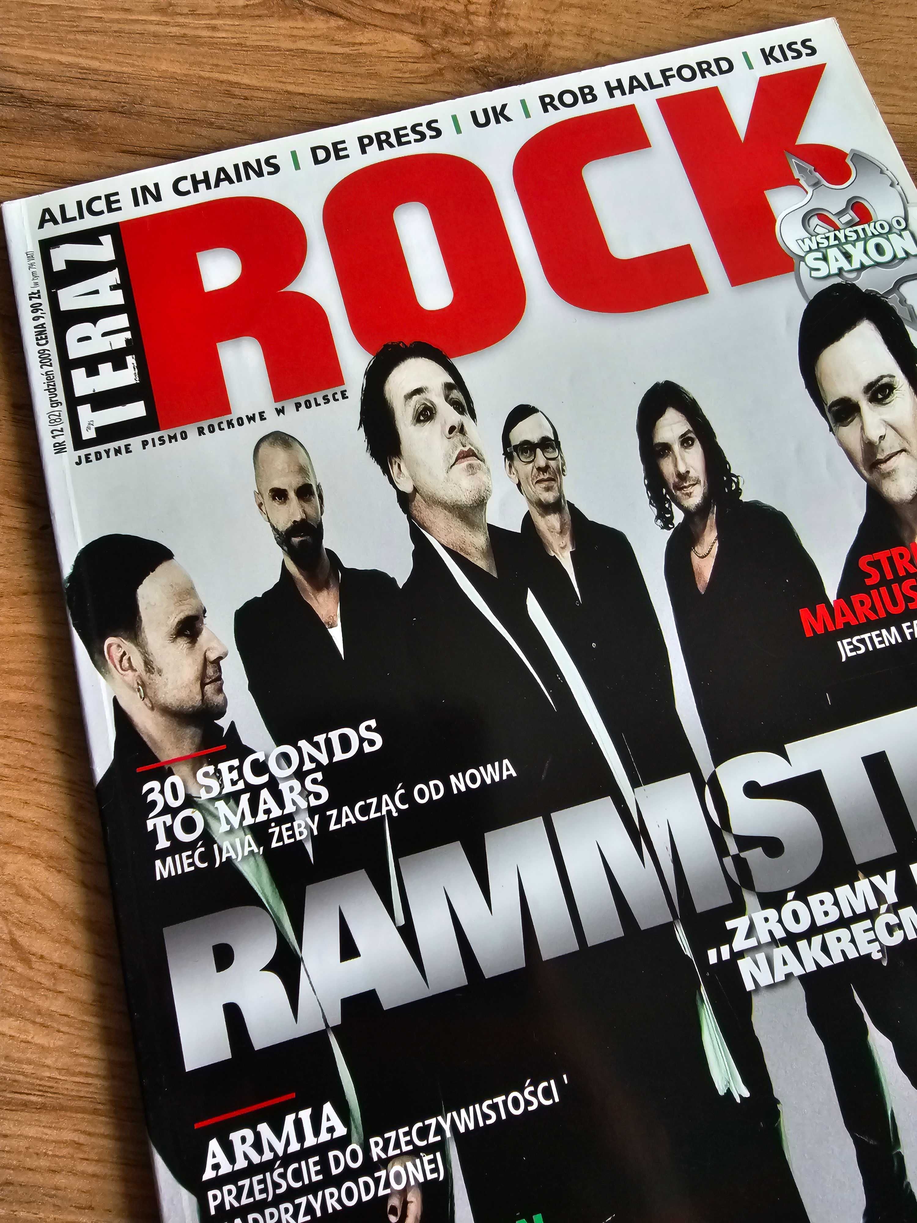Teraz Rock 12/2009 - Rammstein, Saxon, 30 Seconds to Mars
