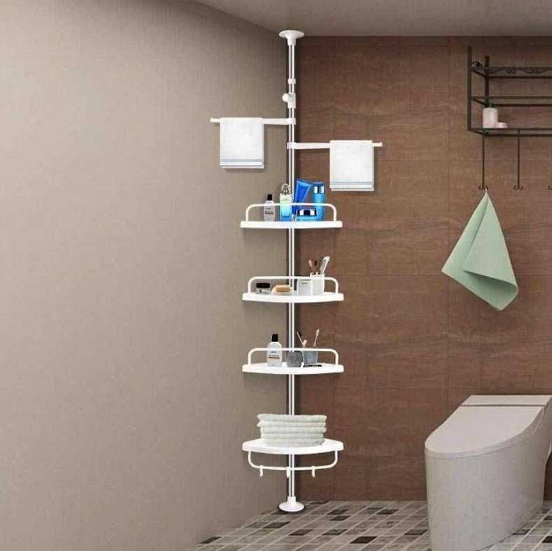Угловая полка для ванной комнаты стойка стеллаж multi corner shelf