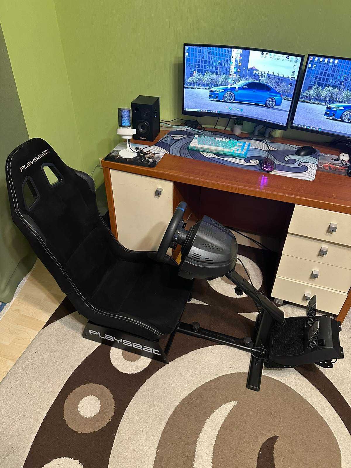 Кресло\ковш\кокпит Playseat Evolution Alcantara. Идеальное! +ТОРГ!