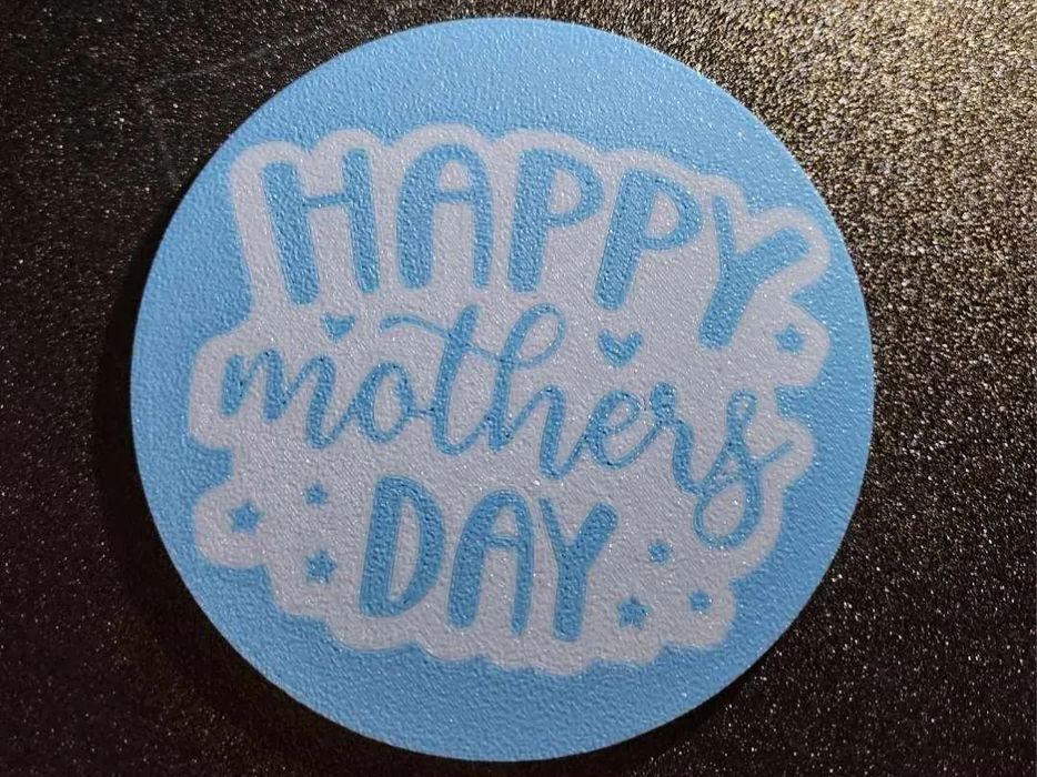 Base para Copos Dia da Mãe