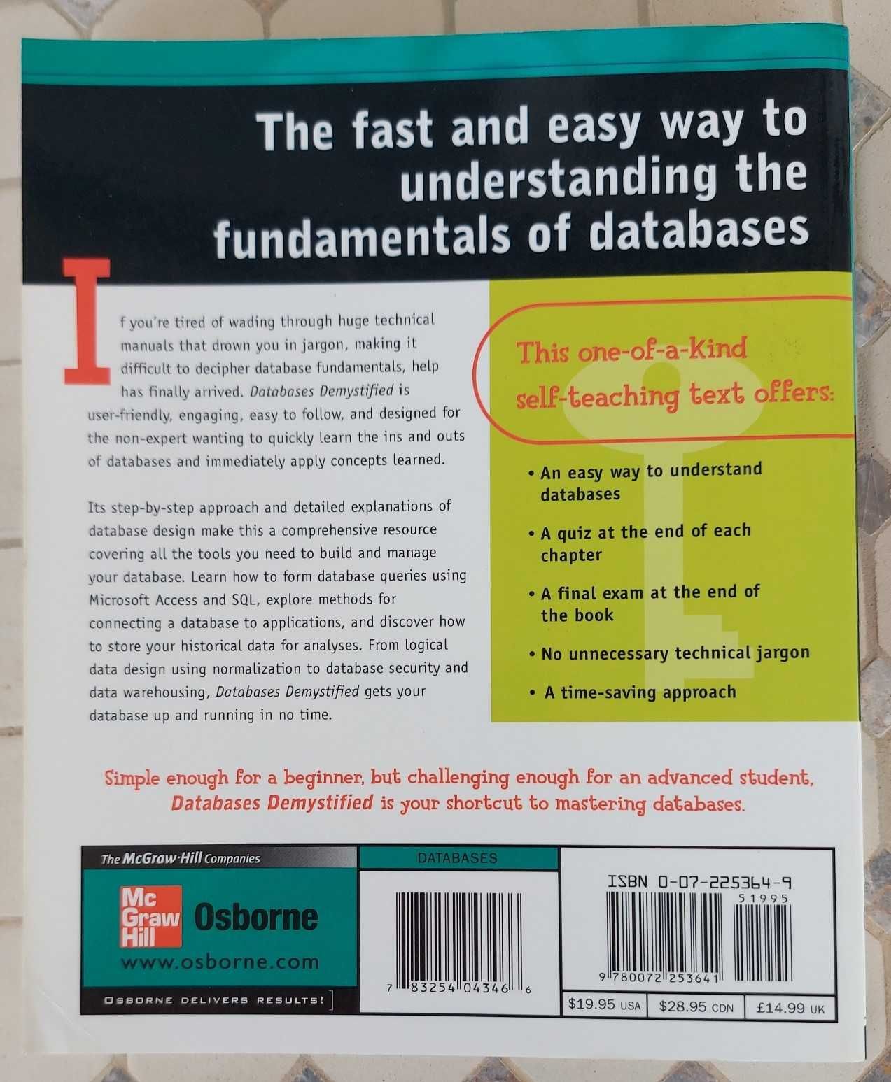 Databases DeMYSTiFieD - A Self-teaching Guide